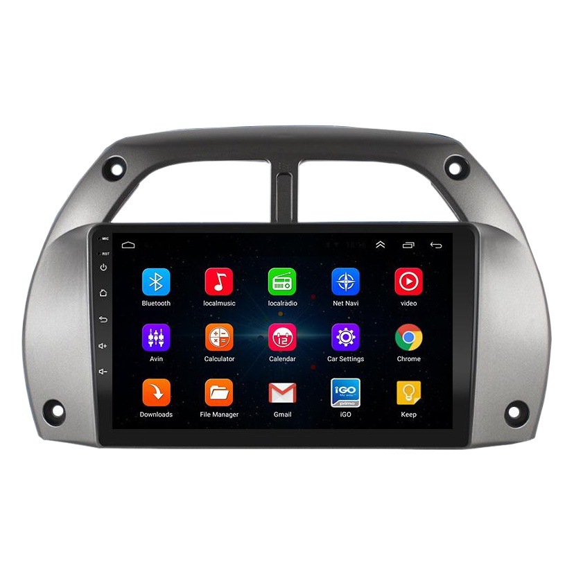 Aplicable a 01-06 Toyota RAV4 Android máquina universal coche Bluetooth MP5 reproductor coche GPS navegación