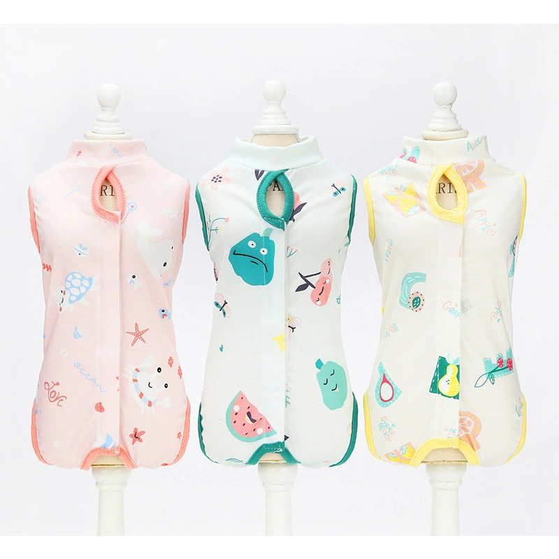 Одежда для стерилизации кошек Женская стерилизация кошек Хирургическая Одежда для отлучения Мягкая тонкая четвероногая кошка с защитой от лизания оптом