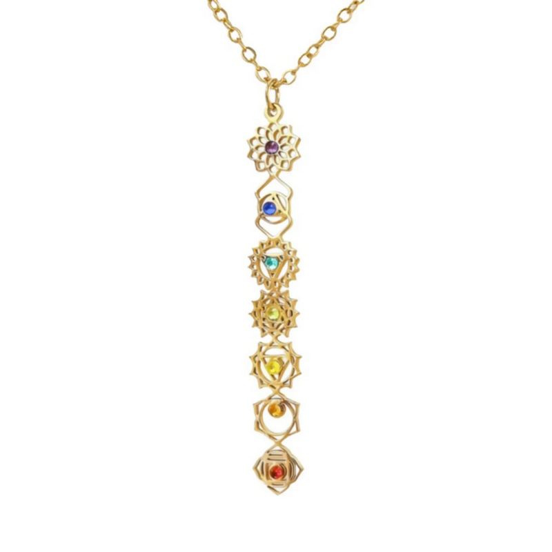 Dot diamond style (gold plated) vertical style