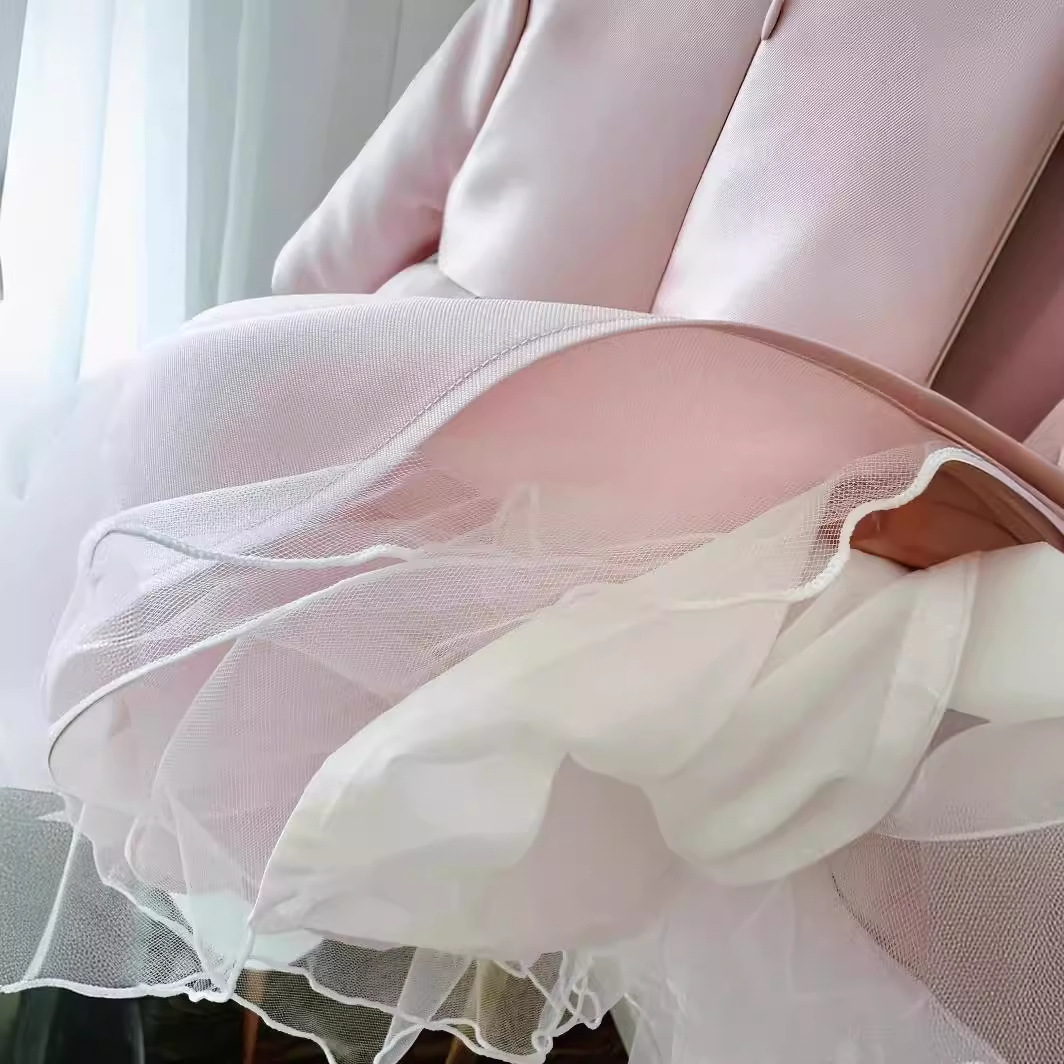 Cumpleaños, vestido de princesa, niña, vestido de boda, vestido de invierno de manga larga.