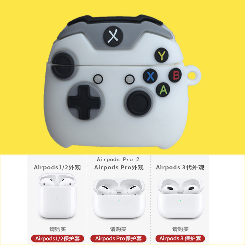 Airpods 4 ヘッドフォンケース Apple airpods pro2/3/1 ヘッドフォンケース新しい漫画保護カバー|undefined