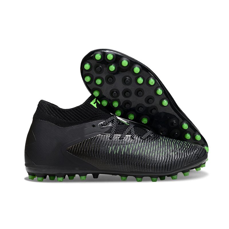 Fábrica de Putian al por mayor zapatos de fútbol deportivos transfronterizos futuros 8 generaciones de alta esencia de punto completo serie MG clavos para hombres