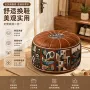客厅收纳卧室圆形收纳箱