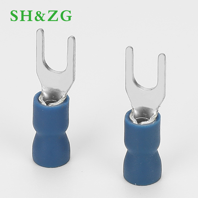 ESV叉形预绝缘端头 Y型冷压端子U型预绝缘接线端子冷压接线端头