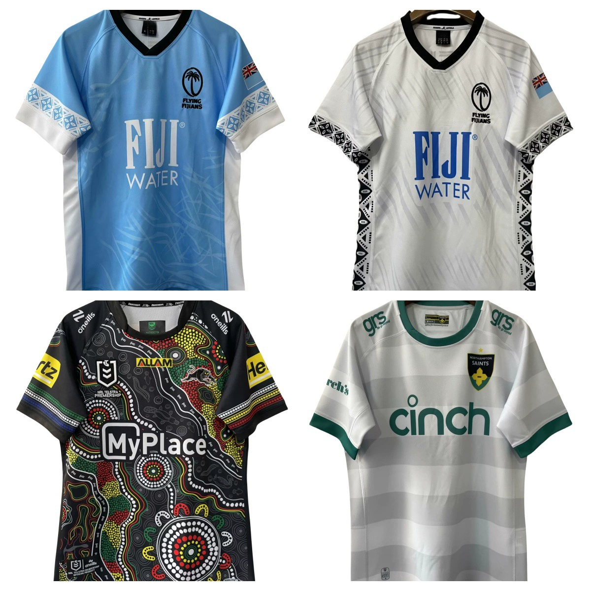 25 Оливковый костюм для взрослых Fiji Away Fiji Home Jaguar Putton Saint Away