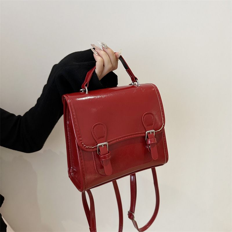Bolsa de hombro de clase de estudiantes para mujeres 2024 estilo coreano de moda maletín de estilo académico nicho simple bolso de mujer diagonal