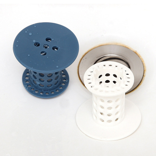 Bathroom floor drain filter drain outlet sewer filter wash basin wash basin hair anti-blocking net universal