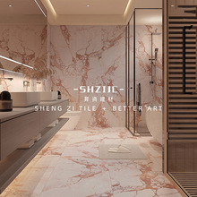 轻奢法式风酸洗石奢石瓷砖客厅餐厅卧室地板砖卫生间厨房墙面地砖