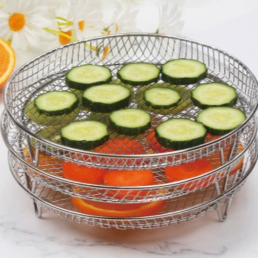 Разборный слой для гриля 304 из нержавеющей стали сетки для хранения бытовых держатель для овощей и фруктов