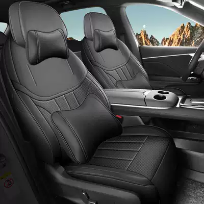Full-Cover Seat Cover | Modelə uyğun (Original) oturacaq örtükləri - shining-shadow-black-deluxe-edition-remarks-on-model-year-rear-row-half-package