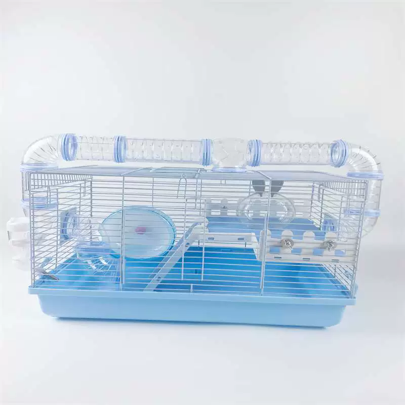 Pet Bol хомяк клетка 47 базовая клетка трубы клетка золотая медвежья клетка двухэтажная вилла упаковка клетка DIY трубная клетка