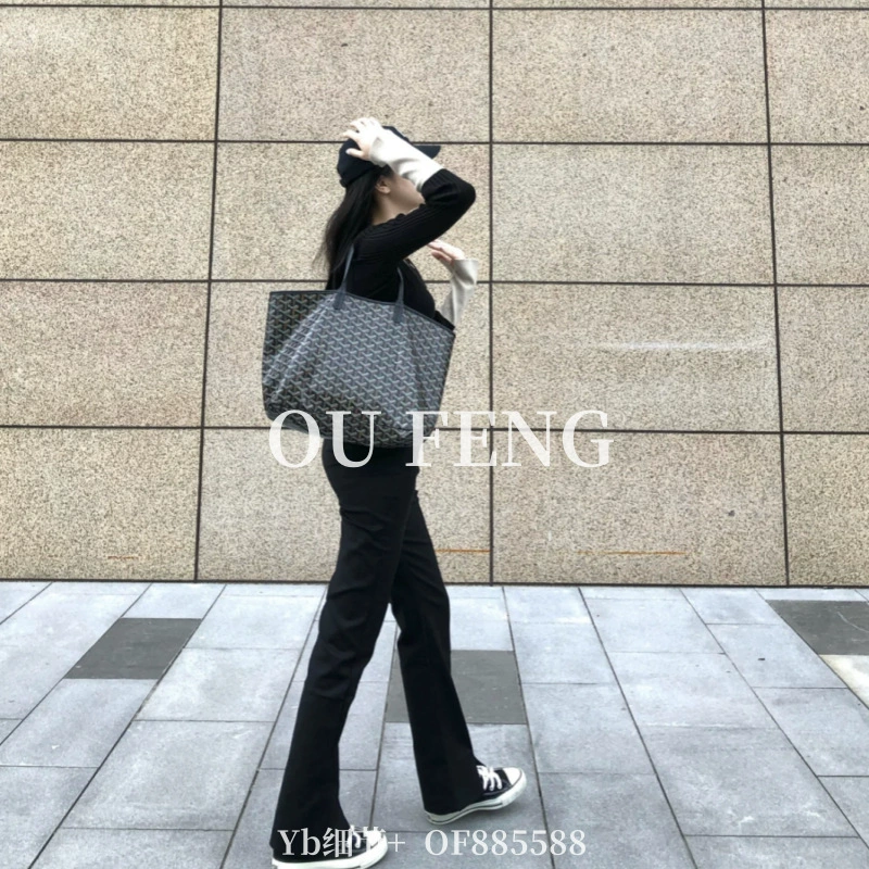 Сумка Tote Goyard Dog Tooth Hobo Large Capacity Goya Shopping Mother Genuine Leather Tote One-Shoulder Armpit Bag Women