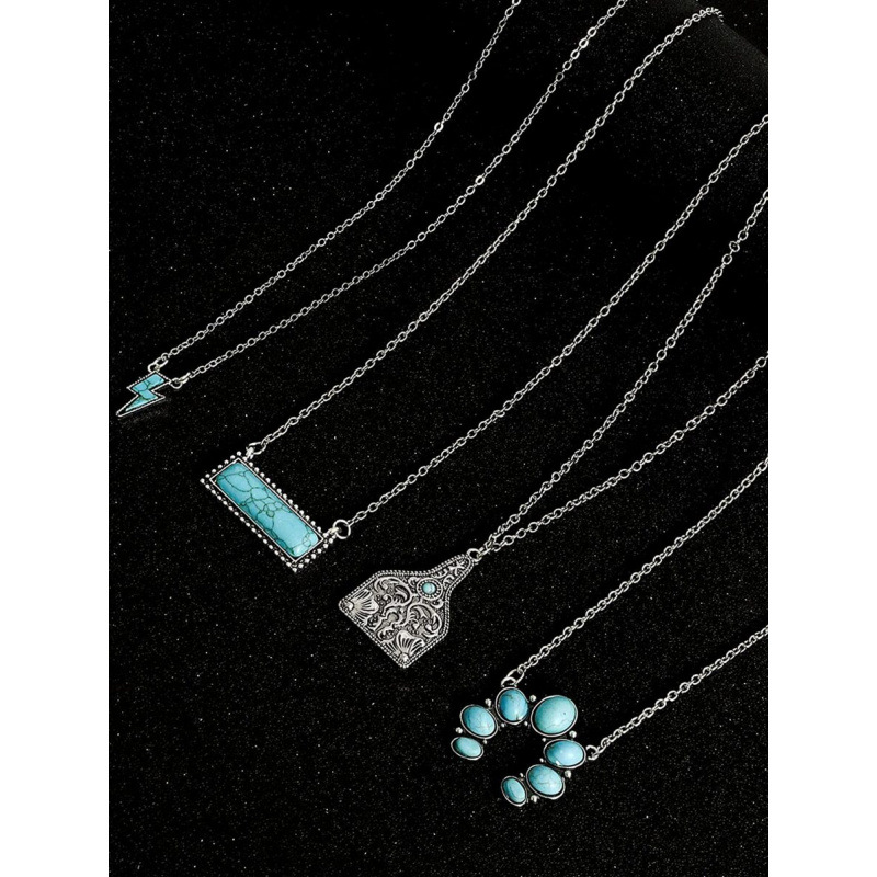 W 21087 Bohemian Jewelry Set 波西米亚首饰套装跨境外贸代