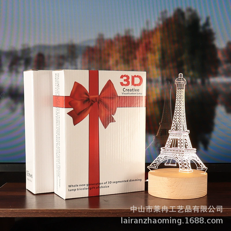 Creative night light, commemorative lights, Birthday gift, 3D