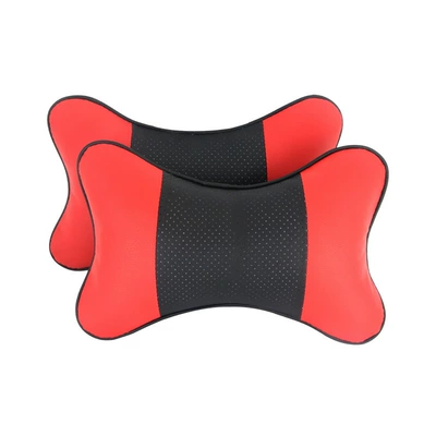 Headrest, Neck Pillow, Leather Car Seat