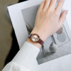 Retro small design square watch, belt, 2022 collection, simple and elegant design