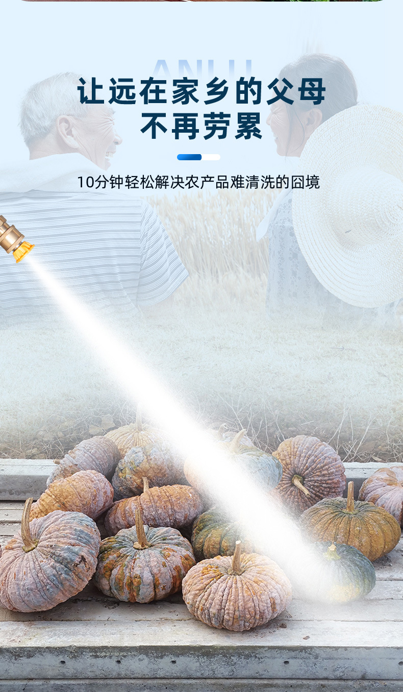 2100W-3200W super power Anlu high pressure car washing machine household cleaning machine