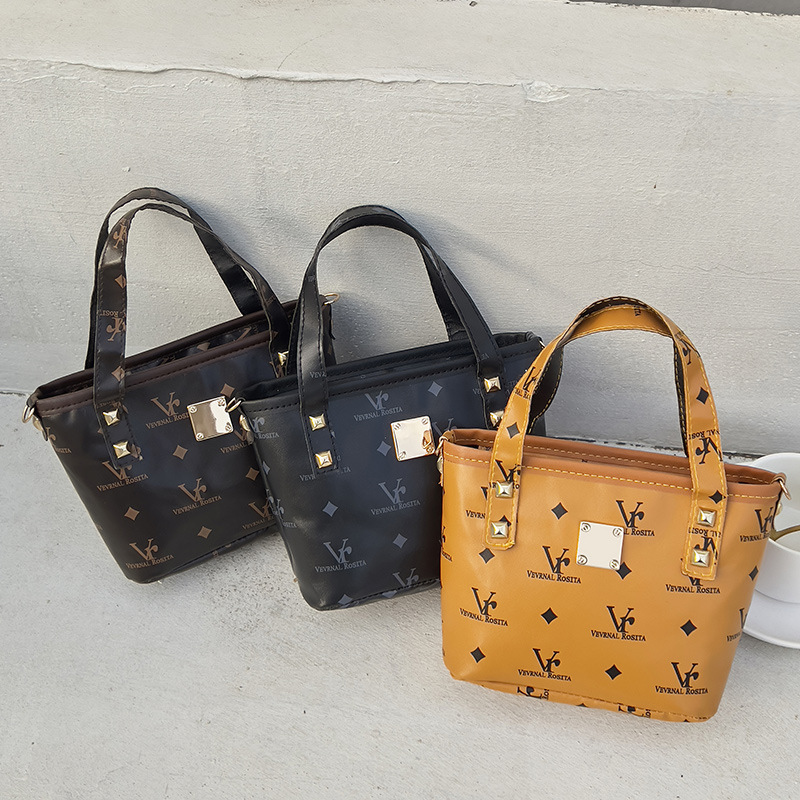 2024 Bag Export Small Bag Wholesale Handbag Style Women's Tote Bag Bucket Bag Hand-Held Crossbody Bag