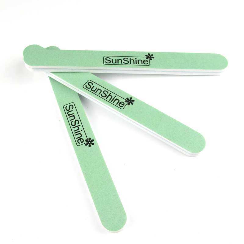 Super Polishing Strip Nail Polishing Wen Play Nail Art Green and White Polishing Strip Wipe Silver Stick Gold and Silver Decontamination Polishing Stick