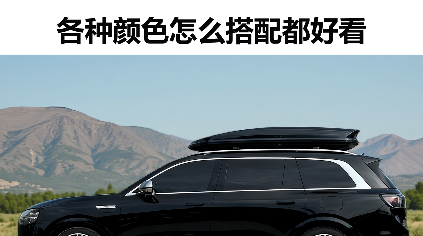Car Roof Trunk Sedan Suv Universal Sunken Large Capacity Ultra-Thin Car Suitcase Luggage Rack