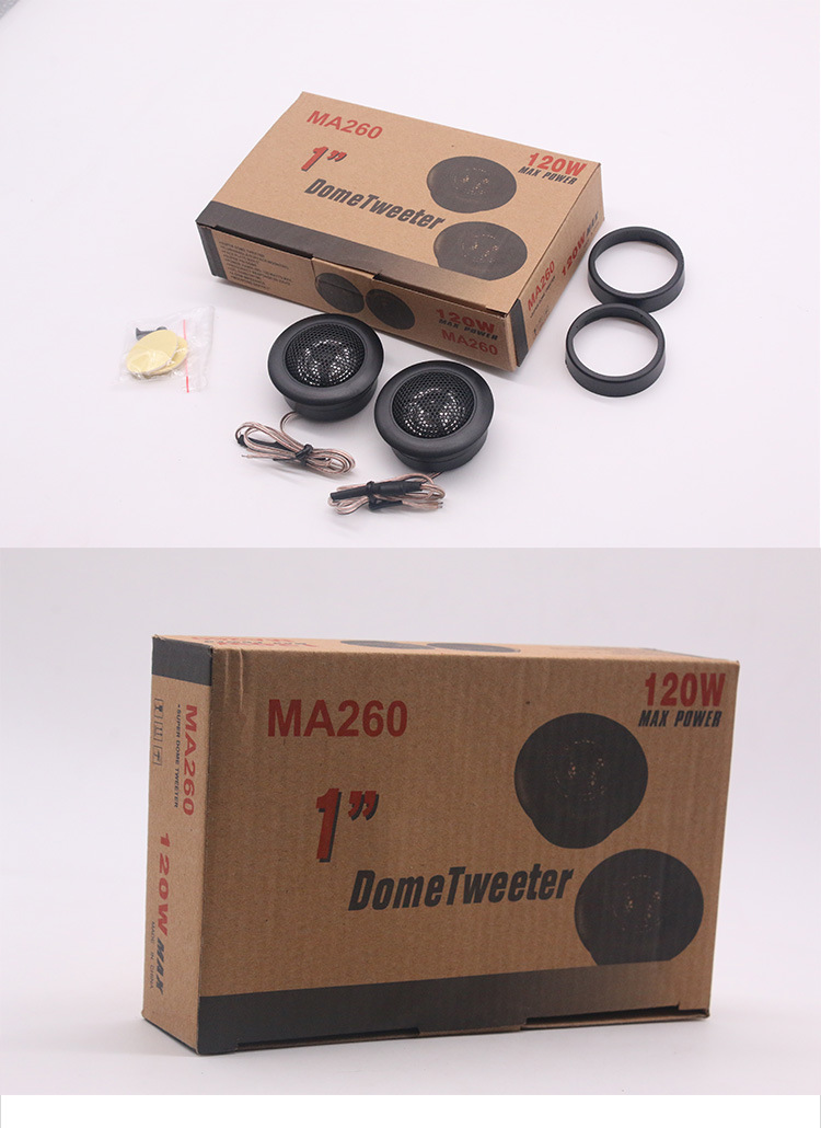 Manufacturer Supplies High-Pitched Car Speakers, Audio Modification Ma260 Car Tweeter