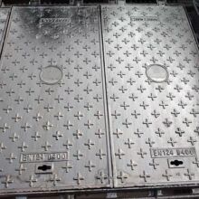 铸铁井盖球墨铸铁下水道方形井盖正方形井盖长方四方形弱电方井盖