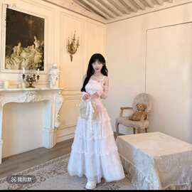 夏季新款法式气质欲风甜美温柔小众简约设计上衣高腰半裙套装女