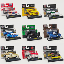 M2原厂1/64合金车模野马美式肌肉车跑车大众面包车福特货车卡车