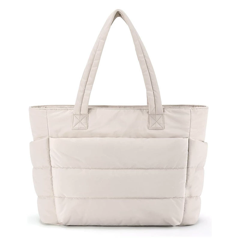 Travel Gym Tote Bag, Nylon-Cotton Work Linen Bag, 35×16×47 cm, Padded Volume