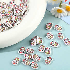 可爱风卡通动物软陶贴片甜美时尚创意手工diy发饰手机壳装饰材料