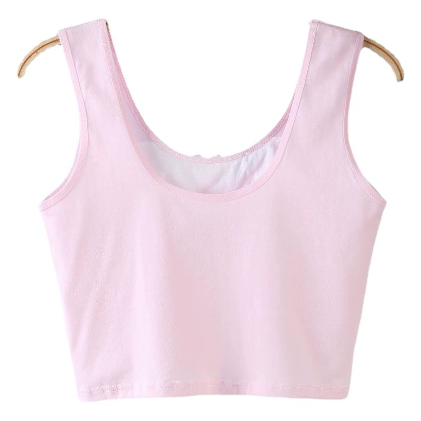 [В наличии и быстрая доставка] Развивающее нижнее белье для девочек Хлопковое нижнее белье для учащихся начальной школы Младшая средняя школа Старшие дети Средняя школа Длинный жилет для девочек