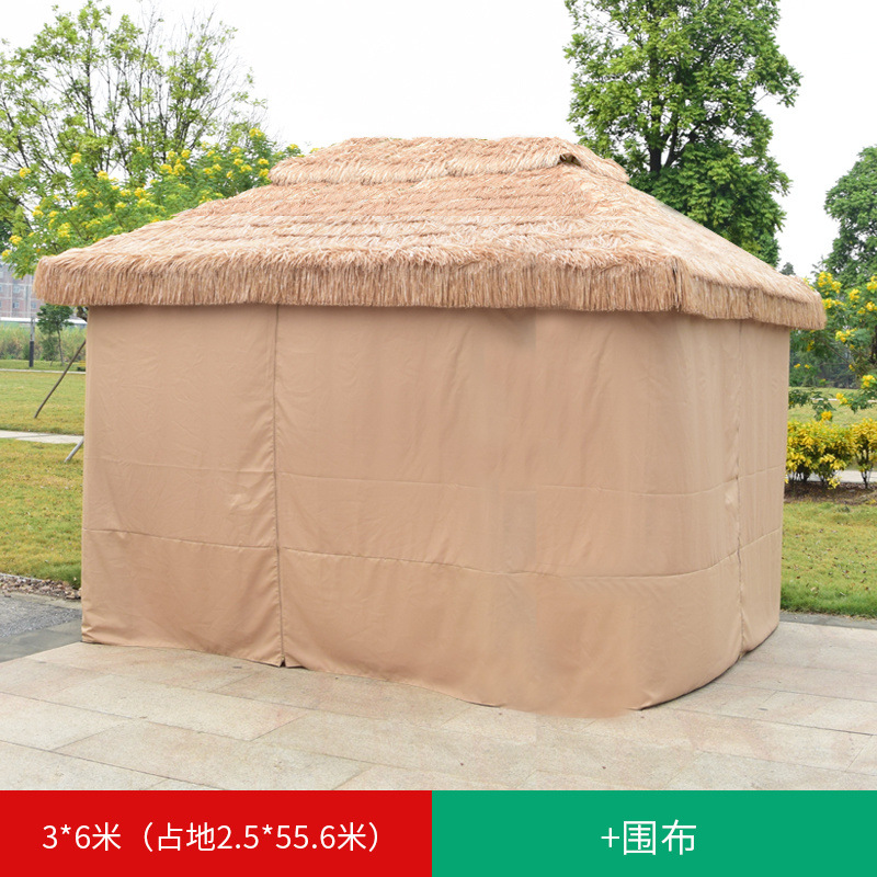 3* 6m 파빌리온 + 천(많은 사람들을 수용할 수 있는 초대형 공간)