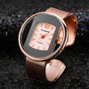 Fashionable swiss watch, steel belt, bracelet, trend quartz watches, Korean style, Aliexpress