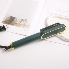 カスタマイズされたヘアストレートニングコーム、ストレートヘアアイロン、両用スプリント、両用、髪を傷つけない、マイナスイオンポータブルヘアストレートニングコーム