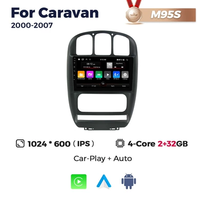 Suitable for Chrysler DVD Navigation - m95s-2-32-quad-core-wifi-edition