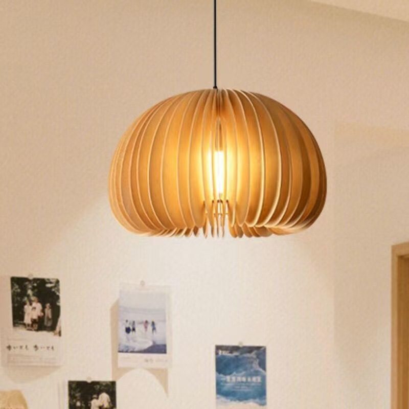Wooden Small Pendant Lamp Japanese Zen Style Homestay Bedroom Study Room Natural Wood Lantern Restaurant Hotel Bar Creative Lighting Fixtures Wooden Small Pendant Lamp Japanese Zen Style Homestay Bedroom Study Room Natural Wood Lantern Restaurant Hotel Bar Creative Lighting Fixtures