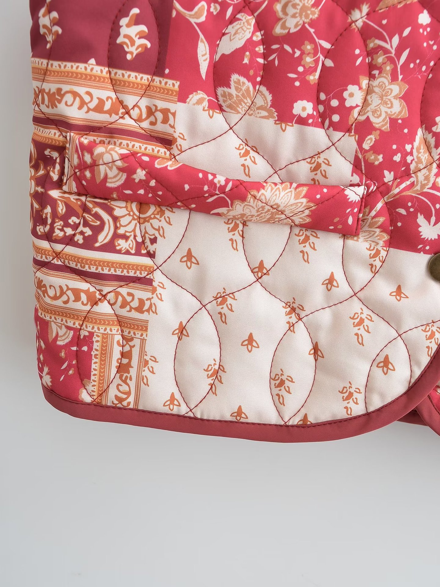 Giacca in cotone stampato da donna autunno 2024 nuova moda da strada w091 1663_voghion.com