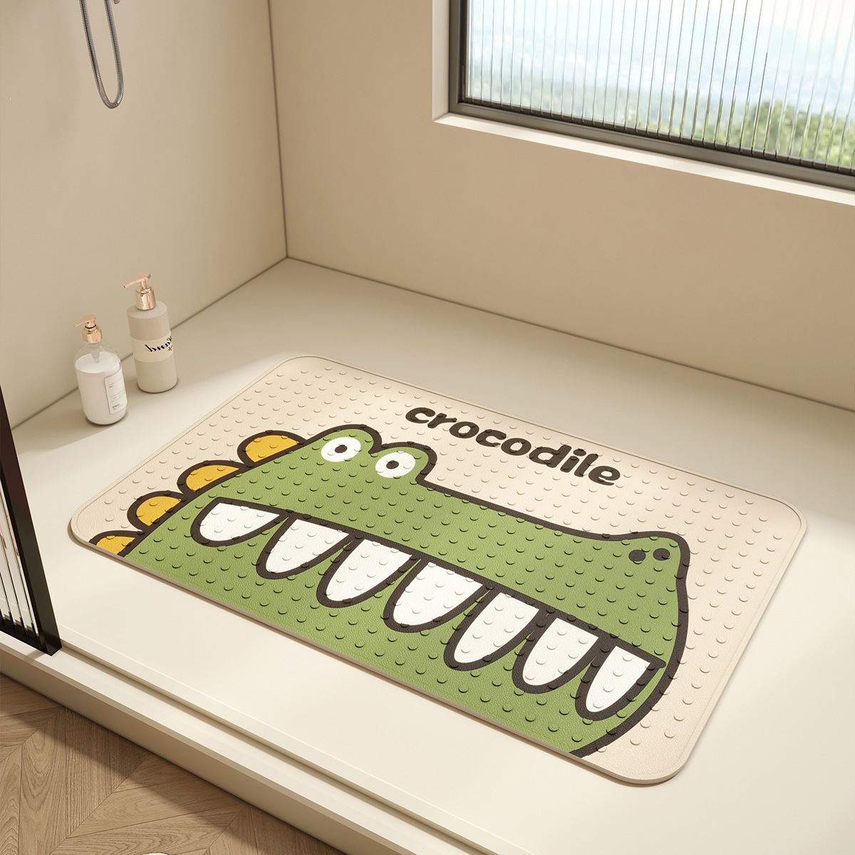 Non-slip Cartoon Bath Mat For Bathroom Rug With Rubber Backing_voghion.com