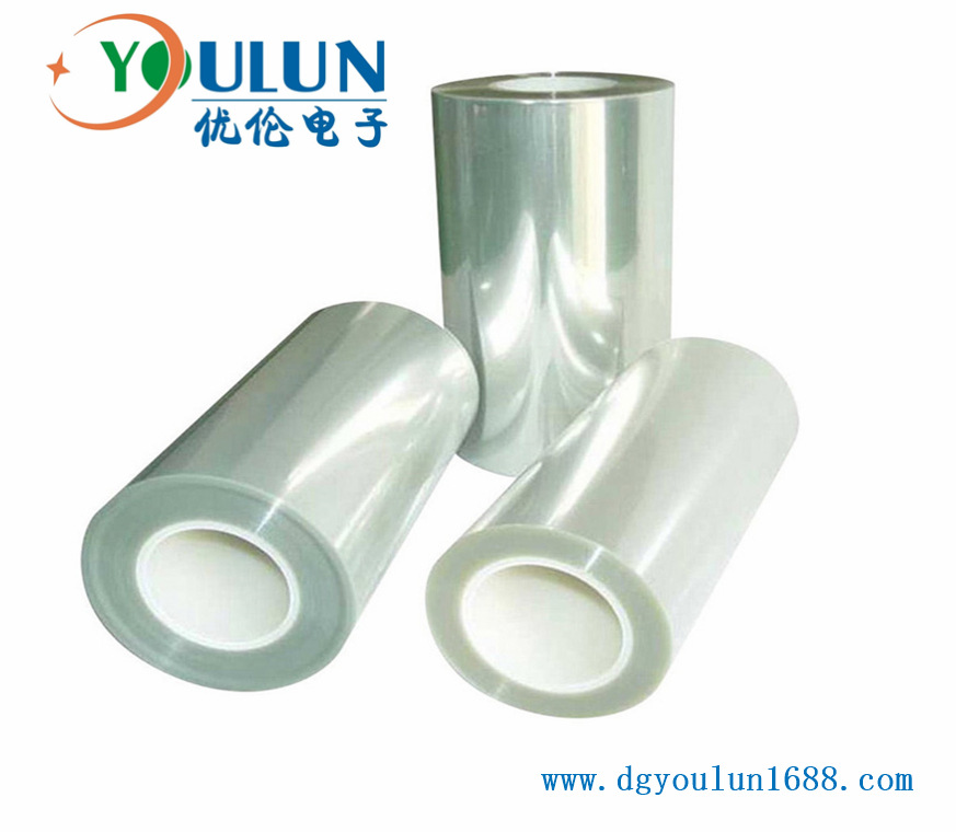 厂家直销50um透明氟素膜 PET氟素离型膜 新配方5~10g剥离力氟塑膜