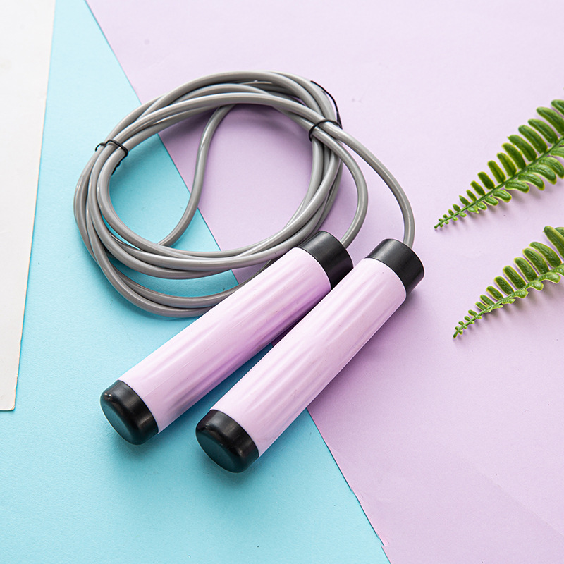 non-slip silicone sports jump rope for gym