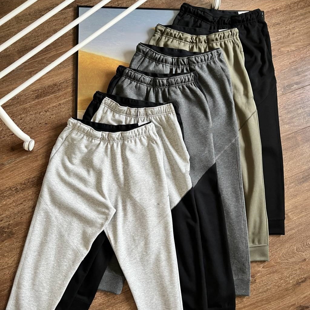 24 años de primavera y otoño nuevos hombres entrenamiento al aire libre deportivo ocio pantalones de aire capa de algodón pantalones sueltos image 1