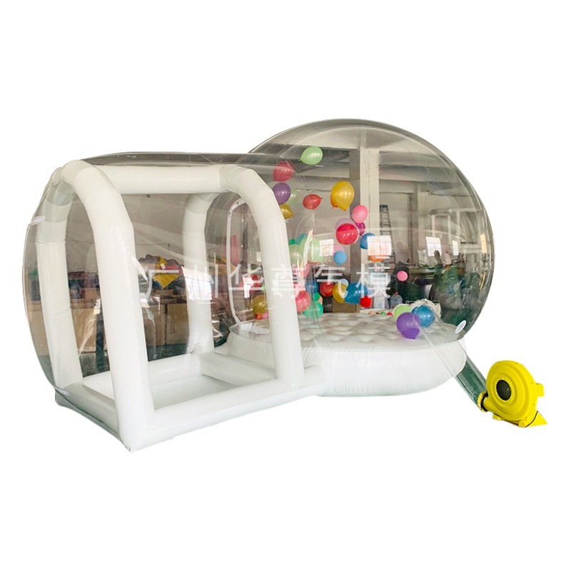 Casa de Brinco Inflable con Diseño de Cielo Estrellado para Fiestas al Aire Libre, Fabricante de Carpas Inflables, Exhibición para Centros Comerciales, Casa de Burbujas Inflable Popular