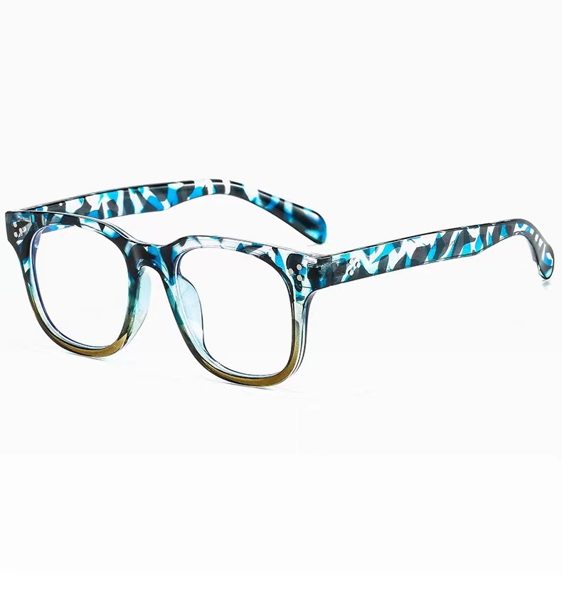 新款时尚防蓝光眼镜 跨境男女生可配近视眼镜 复古全框架眼镜批发详情15