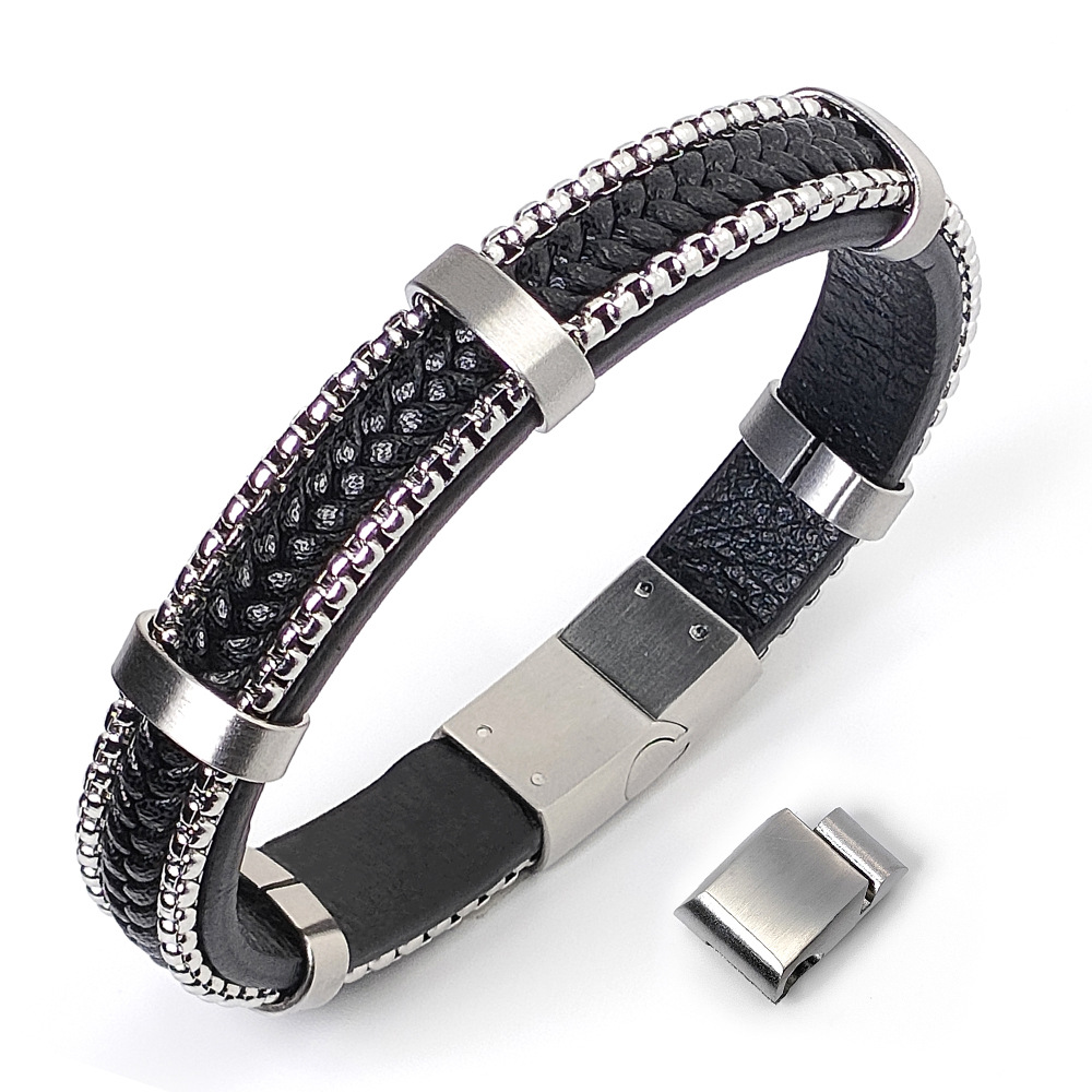 woven bracelet stainless steel