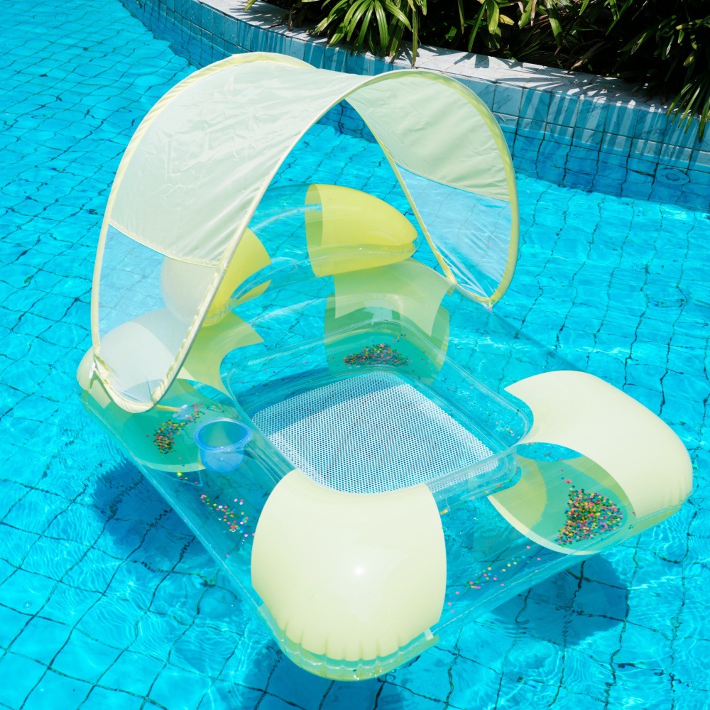 Piscina de viento minimalista círculo de natación de vacaciones círculo de natación para adultos niños sillón de piscina infinita para tomar fotos de diapositivas flotantes