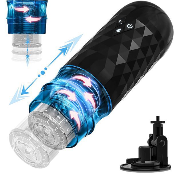 Male Fully Automatic Heating Telecopic Rotating Aircraft Cup Vibration Maturbation Turtle Adult_voghion.com