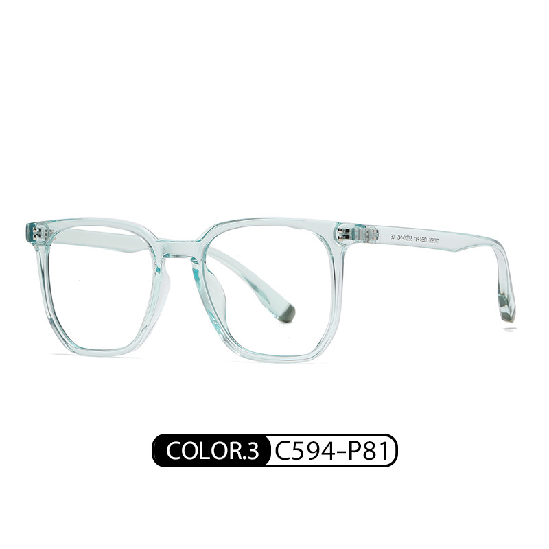 TR7606 artístico multi-Border gafas de luz azul 2022 nuevas gafas Marco de moda de las mujeres grandes gafas ultraligera