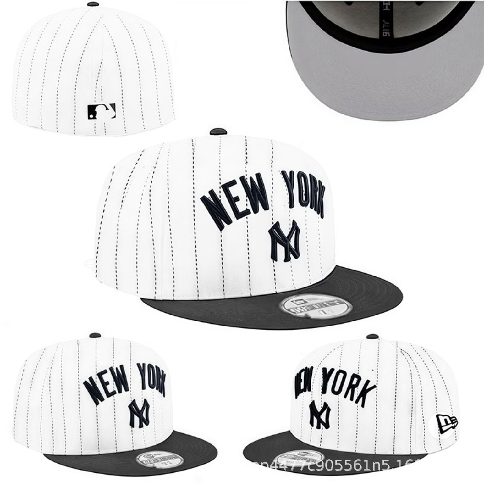 Nueva gorra de béisbol de LA con visera plana, gorra deportiva informal de estilo hip-hop cerrada, gorra de talla moderna de estilo coreano, gorra unisex bordada.