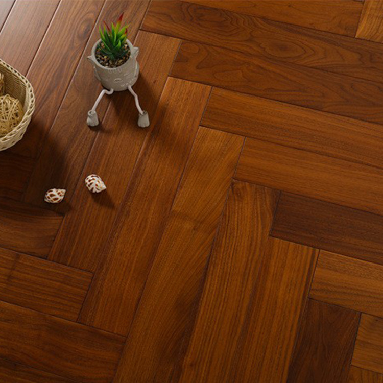 Black walnut herringbone R-H001 410*88*18mm