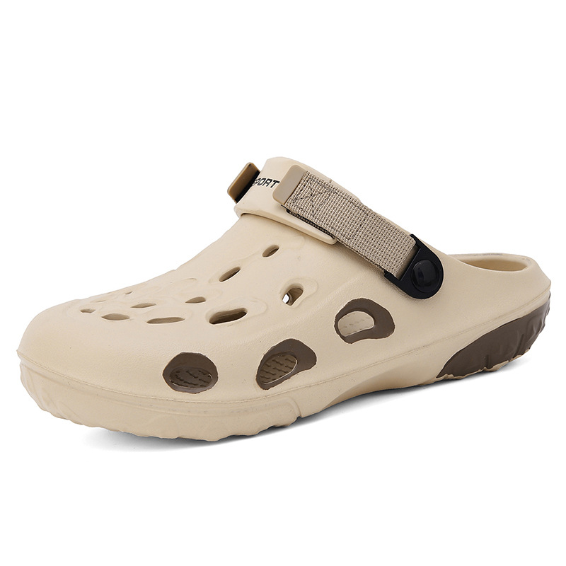 Dongdong zapatos para hombres 2025 nueva primavera suela gruesa zapatos de playa para hombres zapatillas deportivas de conducción